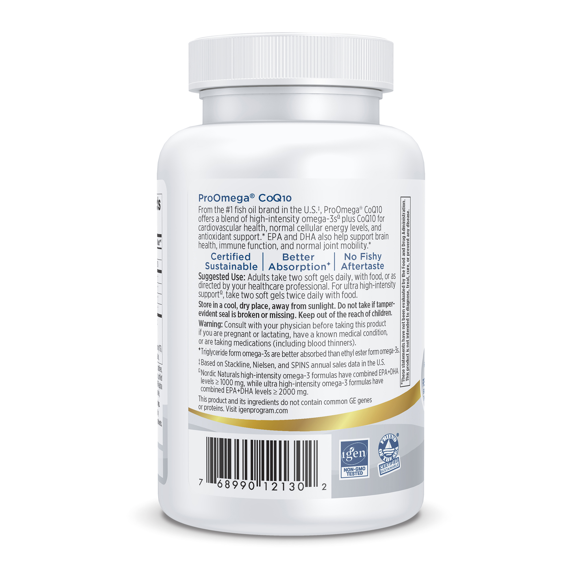 ProOmega® CoQ10 for Practitioners | Omega-3 Fish Oils | Nordic Pro