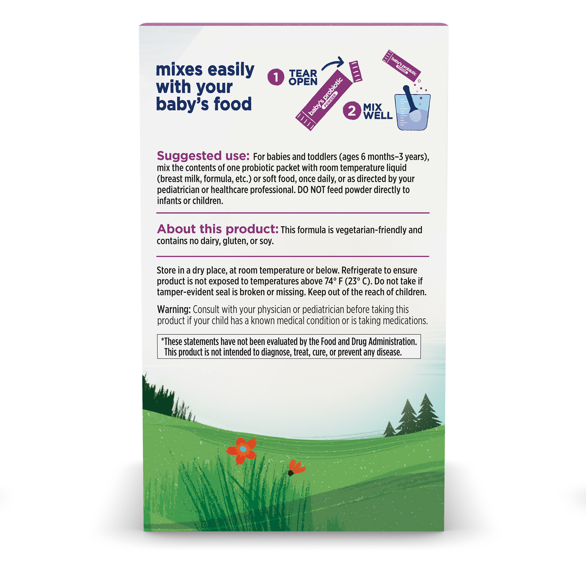 Baby's Probiotic Powder for Practitioners | Nordic Pro