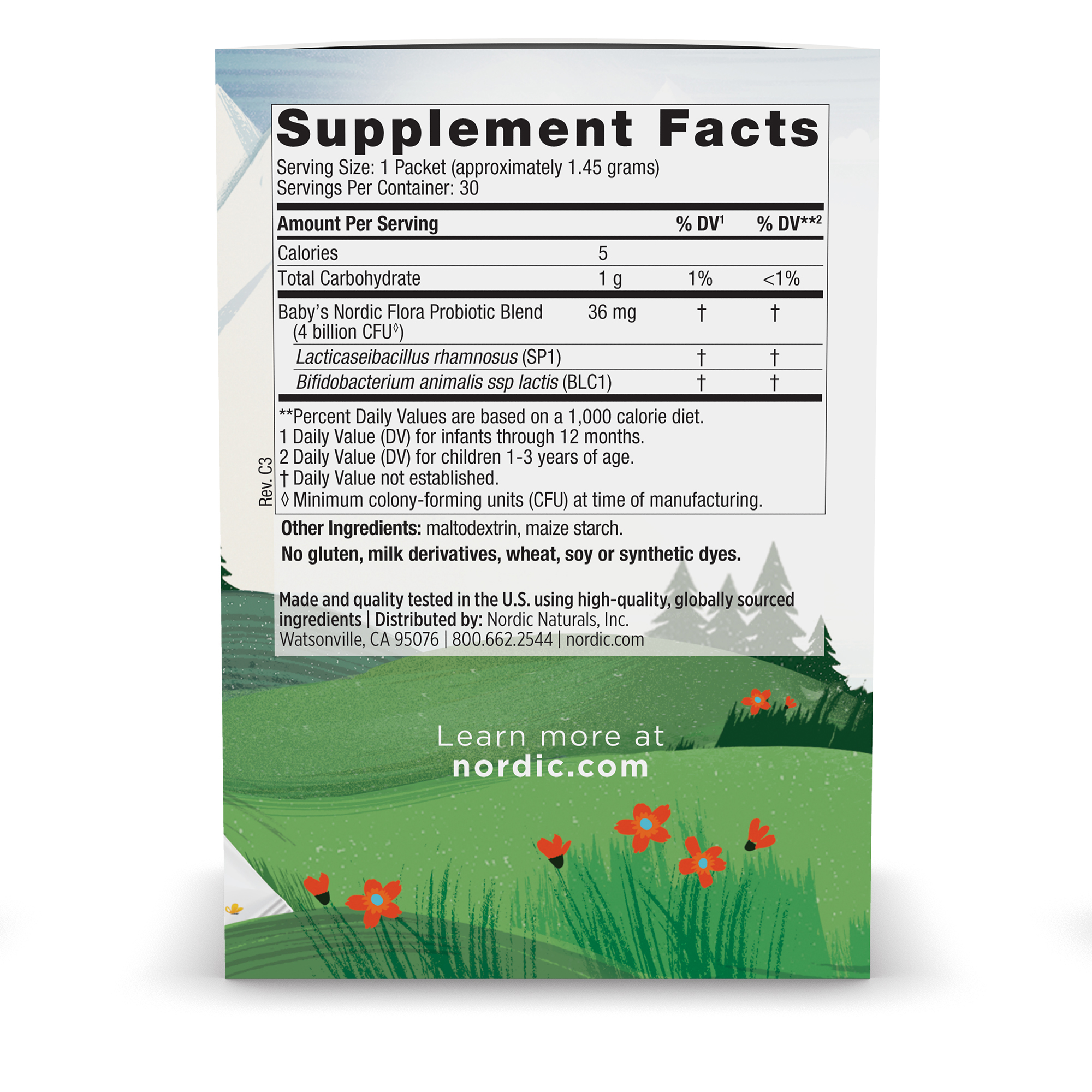 Baby's Probiotic Powder | Nordic Naturals